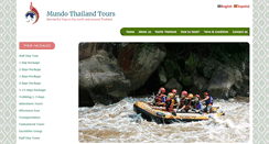 Desktop Screenshot of mundothailandtours.com