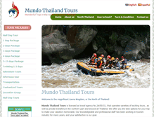 Tablet Screenshot of mundothailandtours.com